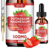 dilib Liquid Magnesium Potassium Drops 500mg front view