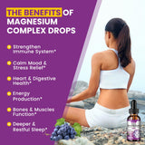 dilib Liquid Magnesium Supplement bottle with dosage information