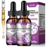dilib Liquid Magnesium Supplement front view with grape flavour