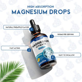 dilib Magnesium Citrate Drops 500mg back view with ingredient details