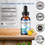 dilib Magnesium Citrate Drops 500mg with fresh pineapple slices