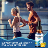 dilib Magnesium Citrate Liquid Drops 500mg label close-up