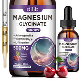 dilib Magnesium Glycinate Drops 500mg front view