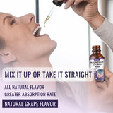 dilib Magnesium Glycinate Drops packaging with 30 servings information