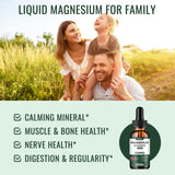 dilib Magnesium Glycinate Liquid Supplement 500mg bottle with dropper