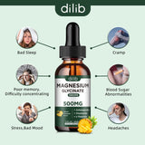 dilib Magnesium Glycinate Liquid Supplement 500mg ingredients list