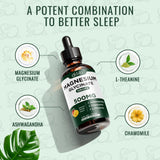 dilib Magnesium Glycinate Liquid Supplement 60ml with dosage dropper