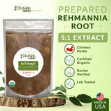 Dimmak Herbs Prepared Rehmannia Root 112g packaging