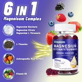 Ditasum Magnesium Glycinate Gummies close-up of gummies