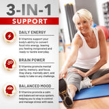 Divine Bounty B-Complex Supplement packaging details