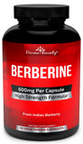 Divine Bounty Berberine Supplement 600mg front view