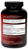 Divine Bounty Magnesium Citrate Supplement 1300mg back view with ingredients