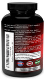 Divine Bounty Magnesium Citrate Supplement 1300mg bottle side view
