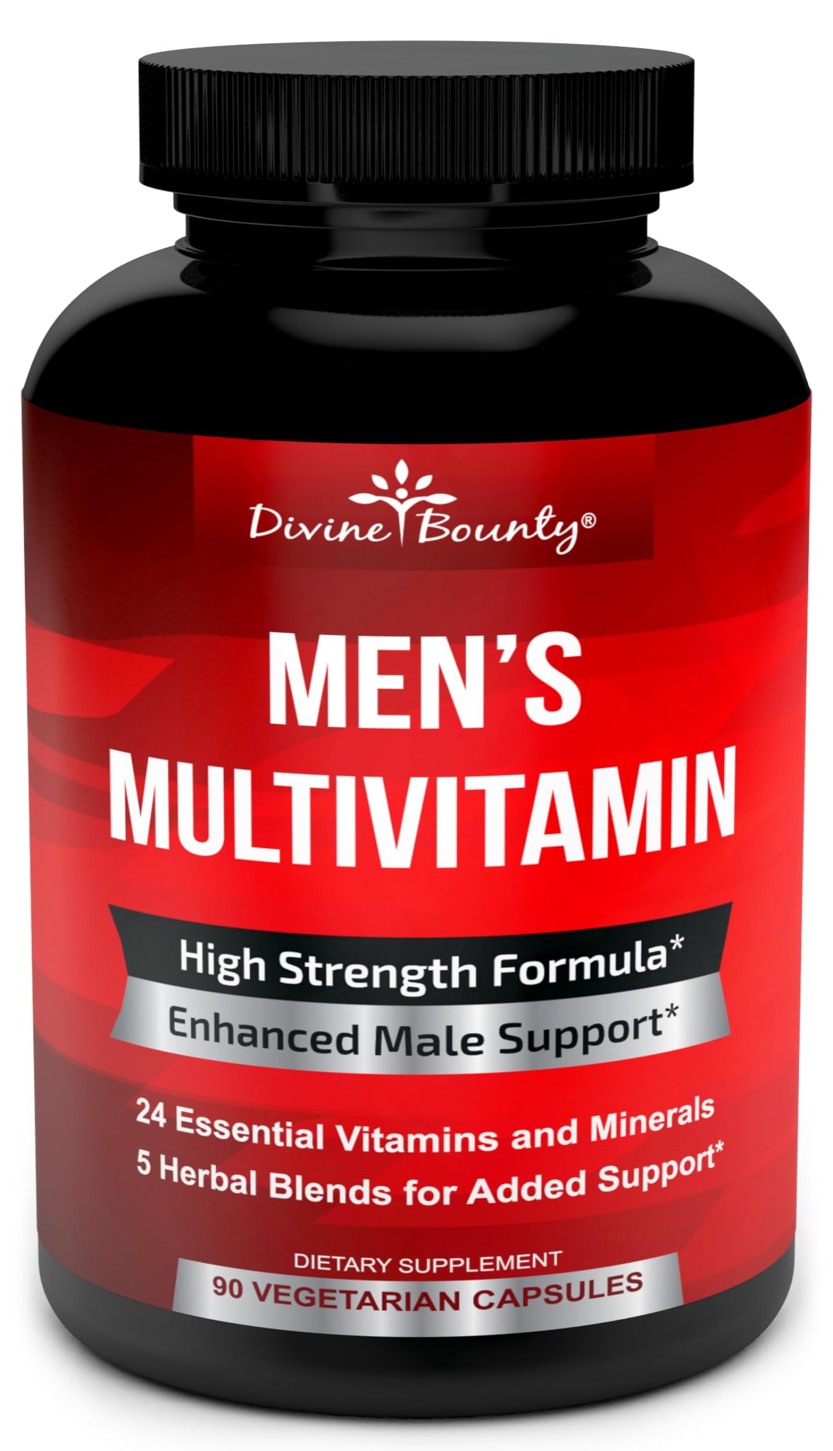 Divine Bounty Men's Multivitamin front view with packaging