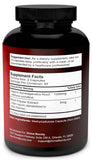 Divine Bounty Organic Ashwagandha 90 capsules side view