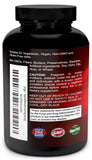 Divine Bounty Organic Ashwagandha capsules on a wooden table