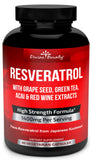 Divine Bounty Resveratrol Supplement bottle front view