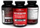 Divine Bounty Resveratrol Supplement bottle with packaging