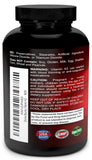 Divine Bounty Vitamin D3 & K2 3-in-1 Supplement capsules on a wooden table
