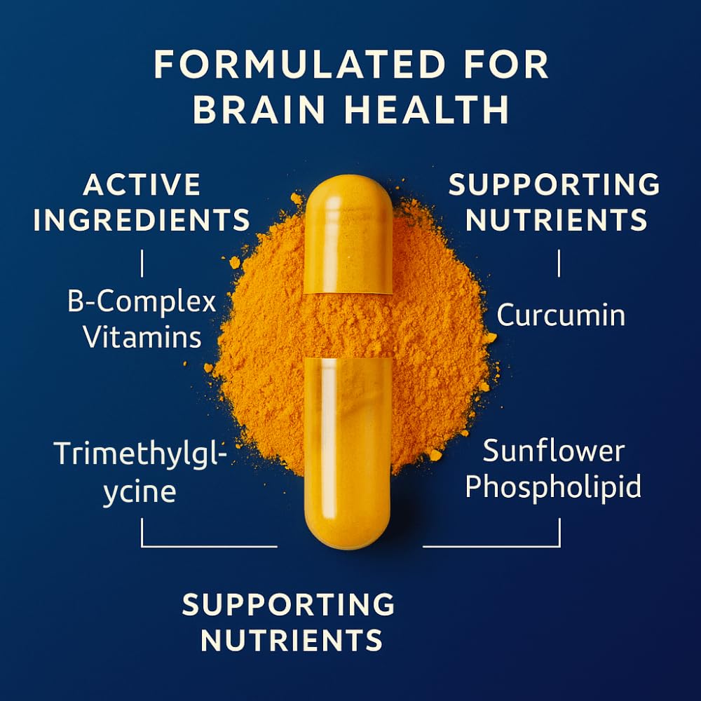 Divine Health Brain Zone Basic back view with ingredient list