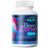 Divine Health Brain Zone Basic capsules on a wooden surface