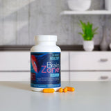 Divine Health Brain Zone Basic side view showing capsule details