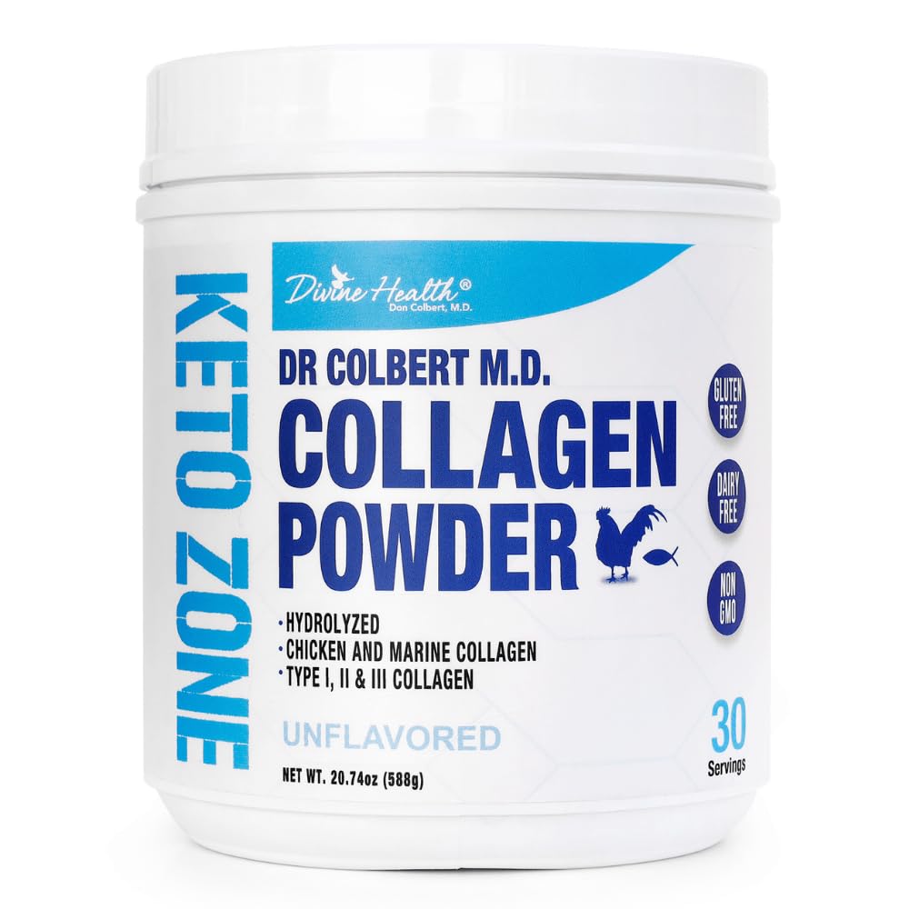 Divine Health Collagen Hydrolyzed 572g front view