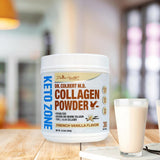 Divine Health Collagen Supplement 739g scoop with powder