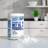 Divine Health MCT Oil Powder 300g packaging side view