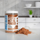 Divine Health MCT Oil Powder 349g back view packaging