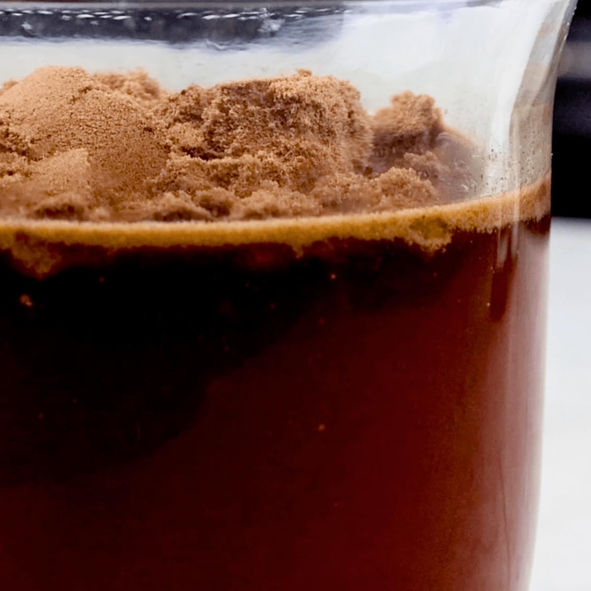 Divine Health MCT Oil Powder in a cup of coffee