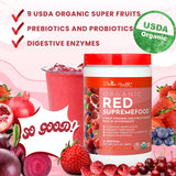 Divine Health Red Food 308g ingredients list on back