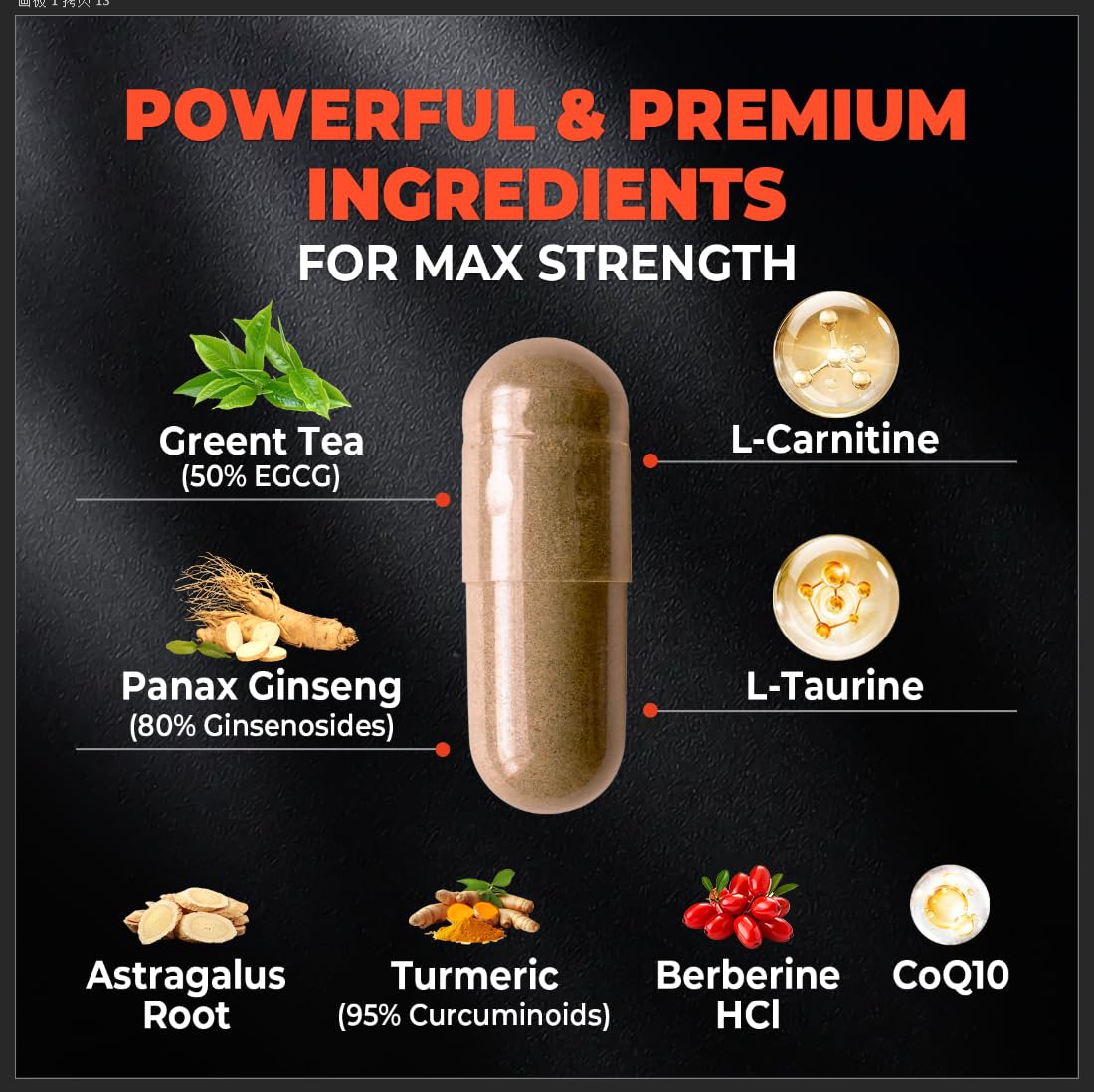 Divinity Nutra DN Daytime Fat Burner ingredients list on packaging