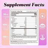 Divinity Nutra L-Glutathione Vitamin C Lollipops packaging details