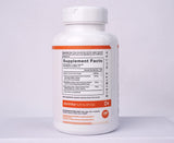 Divinity Nutra Turmeric Curcumin 1400mg supplement bottle back view