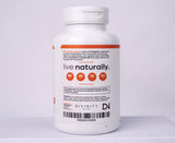 Divinity Nutra Turmeric Curcumin 1400mg supplement bottle with measuring spoon