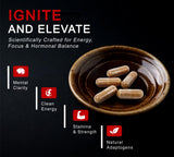 DLNIA 8-in-1 Shilajit Capsules close-up of capsules