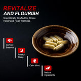 DLNIA Ashwagandha Supplement side view of bottle