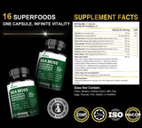 DLNIA Sea Moss All-in-1 Supplement capsules in a health setting