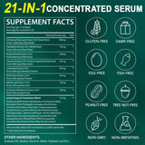 DLOMFVFQ Echinacea 21-in-1 Lymphatic Support Softgels bottle close-up