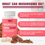 Dmeisy Lions Mane Mushroom Complex 4000mg tablets showing sublingual use