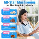 Dmeisy Mushroom Supplement label details