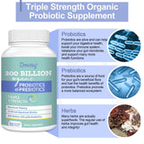 Dmeisy Probiotic Supplement 300 Billion CFU capsule close-up