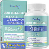Dmeisy Probiotic Supplement 300 Billion CFU front view