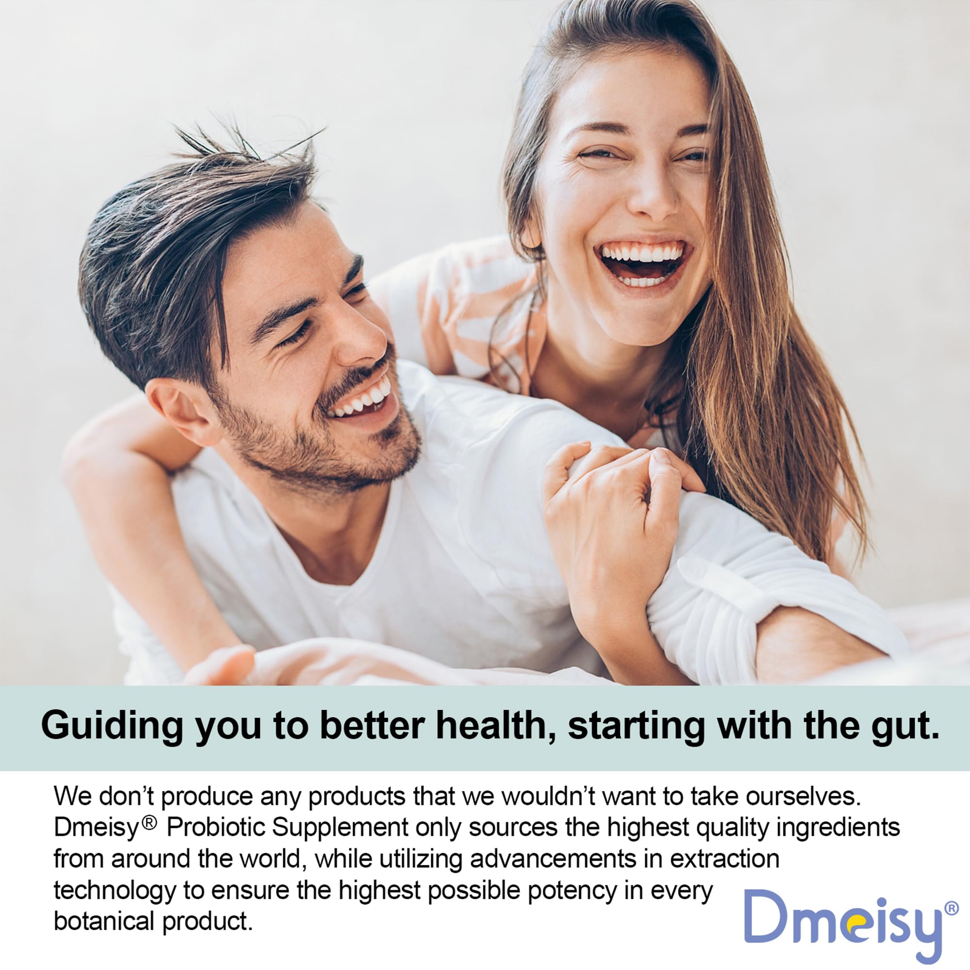 Dmeisy Probiotic Supplement 300 Billion CFU lifestyle scene