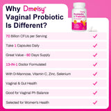 Dmeisy Women's Probiotics 70 Billion CFUs capsule close-up