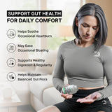 DMoose Fitness Slippery Elm Capsules on a wooden table