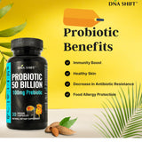 DNA SHIFT Probiotic Acidophilus Supplement capsule close-up