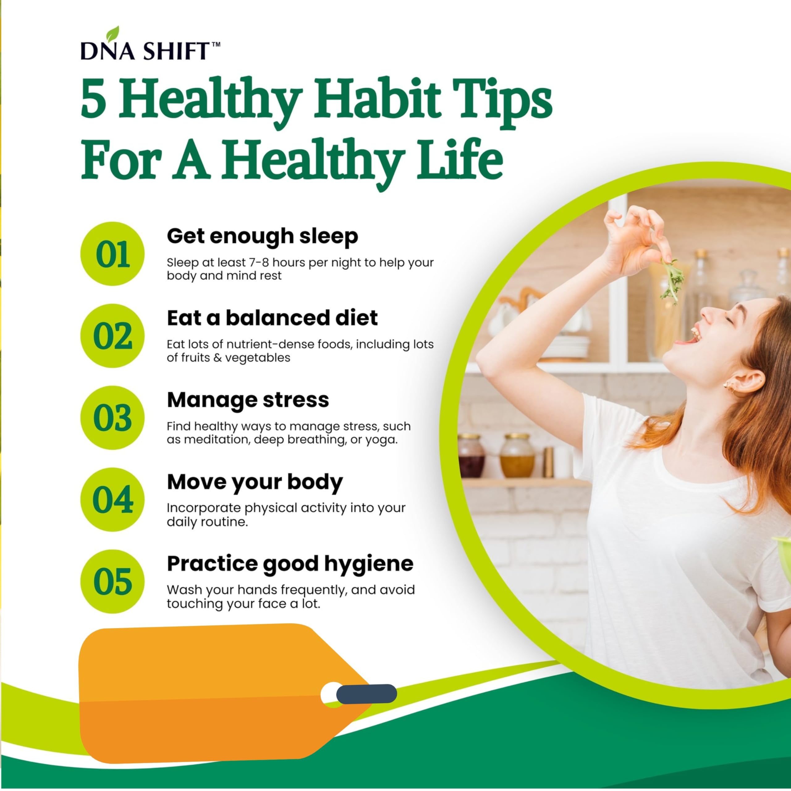 DNA SHIFT Probiotic Acidophilus Supplement in natural setting
