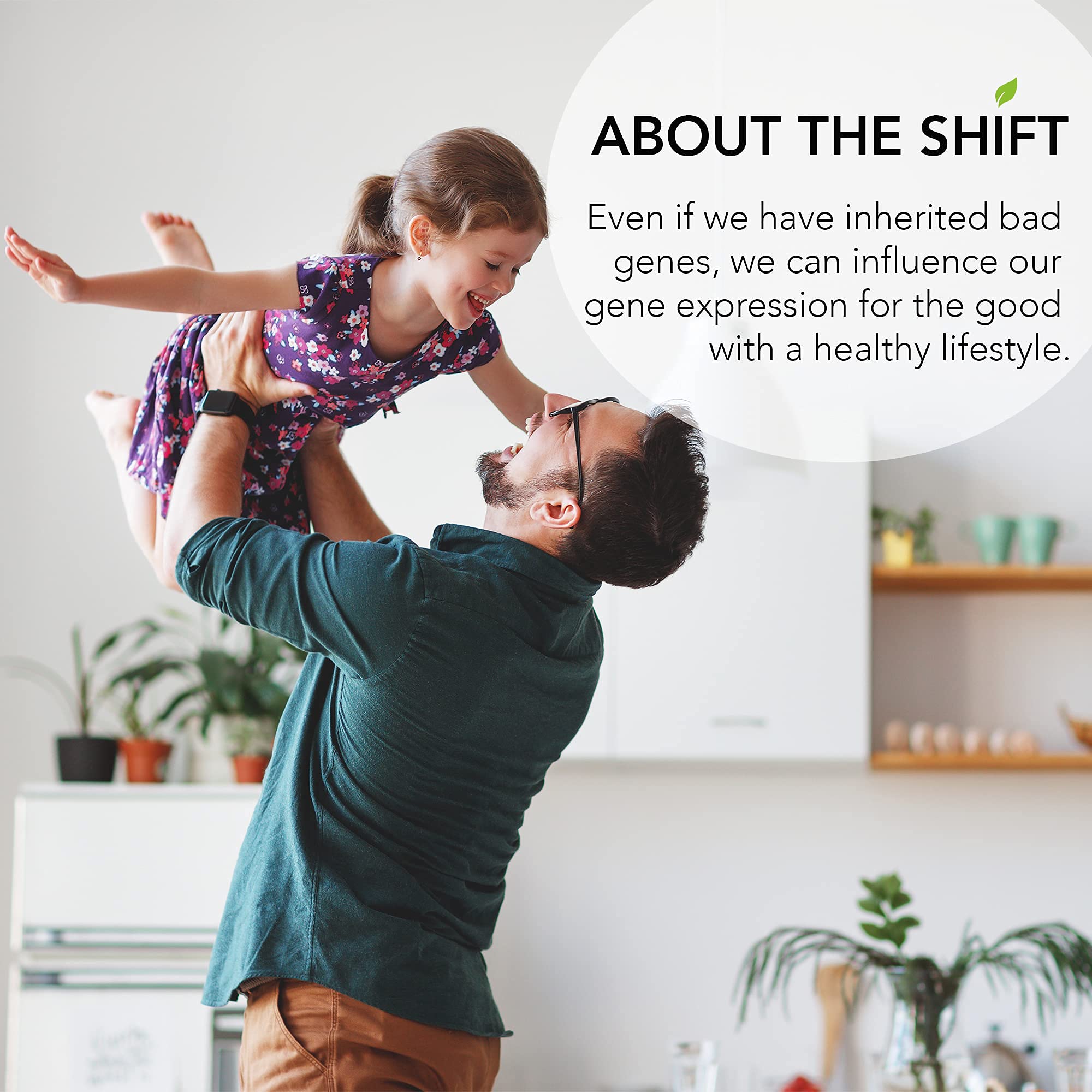DNA SHIFT Probiotic Acidophilus Supplement with measuring spoon